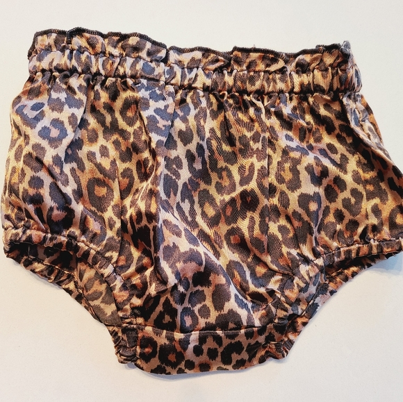 Something Navy leopard dress size 3 months - Picture 2 of 5